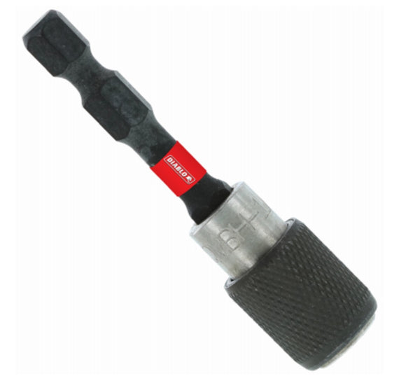 Diablo DBH238QC Magnetic Driver Bit Holder, 2-3/8 Inch