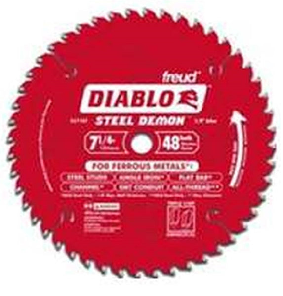 Diablo D0748CFA Circular Saw Blade, 7-1/4 Inch, 48-Teeth