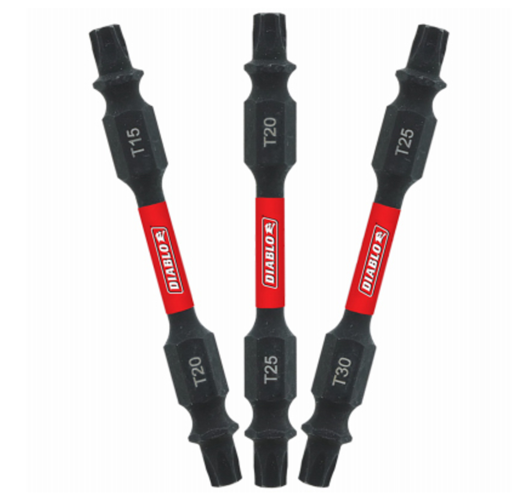 Diablo DDETV25-S3 Torx Bit Set, 2-1/2 Inch