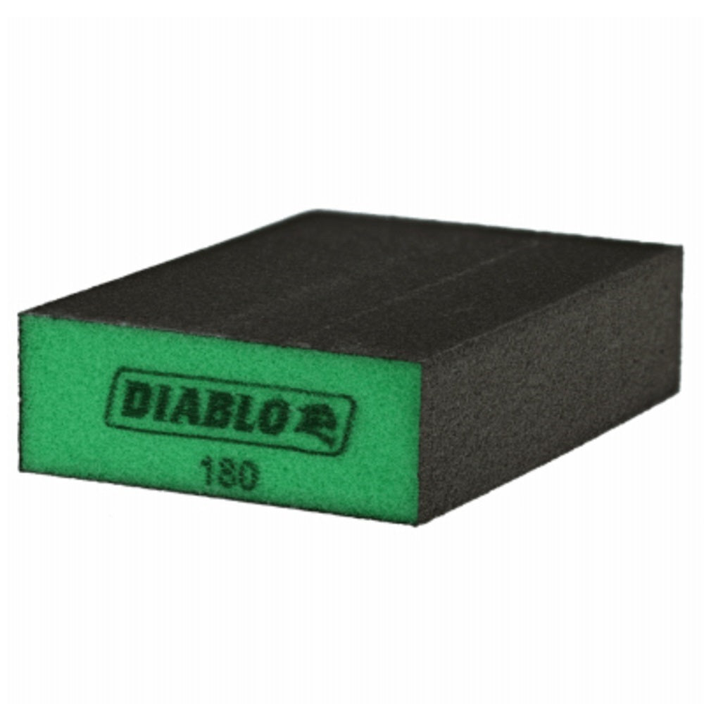 Diablo DFBLBLOSFN04G Large Flat Sanding Sponge, 180 Grit