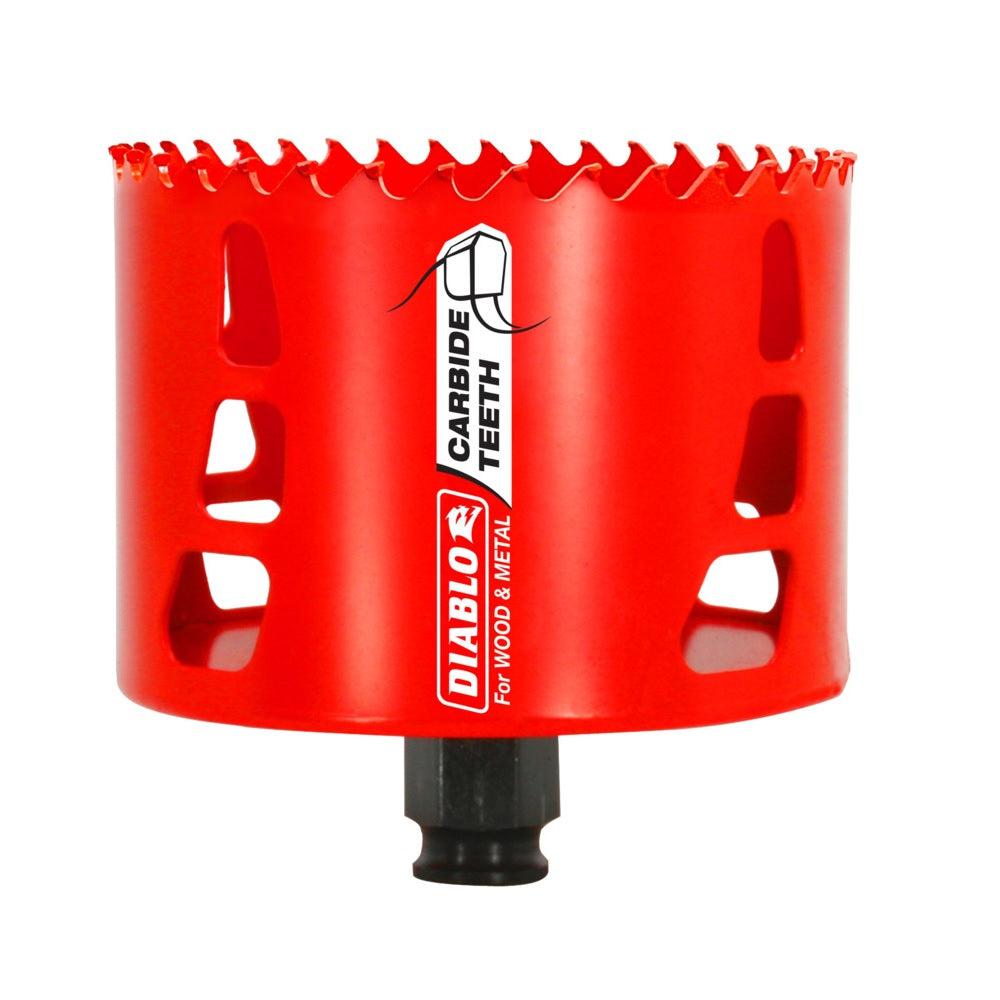 Diablo DHS3625CT Carbide Tipped Hole Saw, 3-5/8 Inch