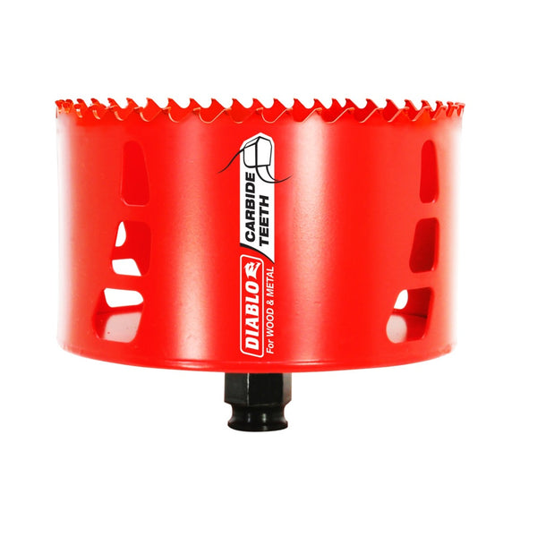 Diablo DHS4500CT Carbide Tipped Hole Saw, 4-1/2 Inch
