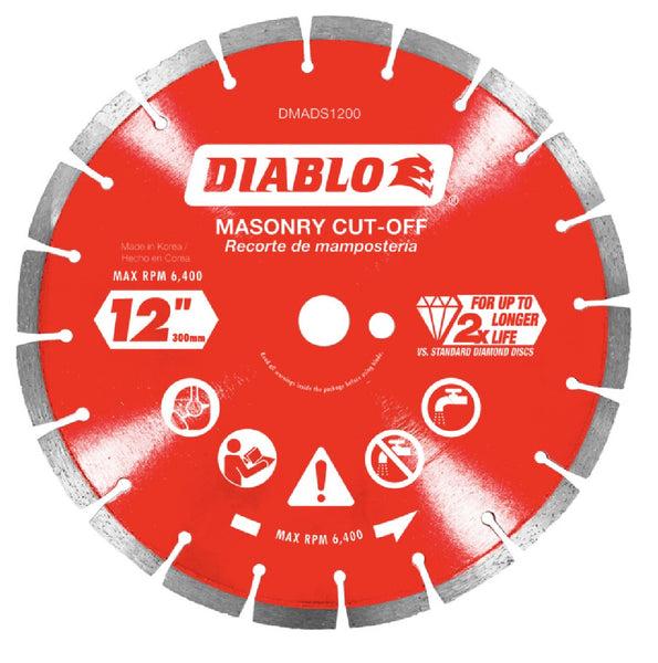 Diablo DMADS1200 Diamond Saw Blade, 12 Inch