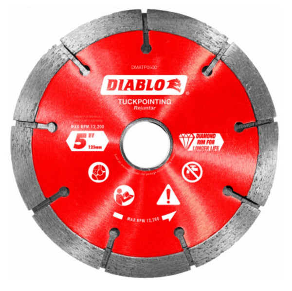 Diablo DMATP0500 Diamond Tuckpoint Blade, 5 Inch