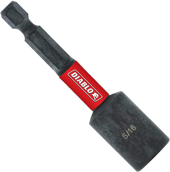Diablo DNTSL516 Magnetic Nut Setter, 5/16 Inch x 2-9/16 Inch