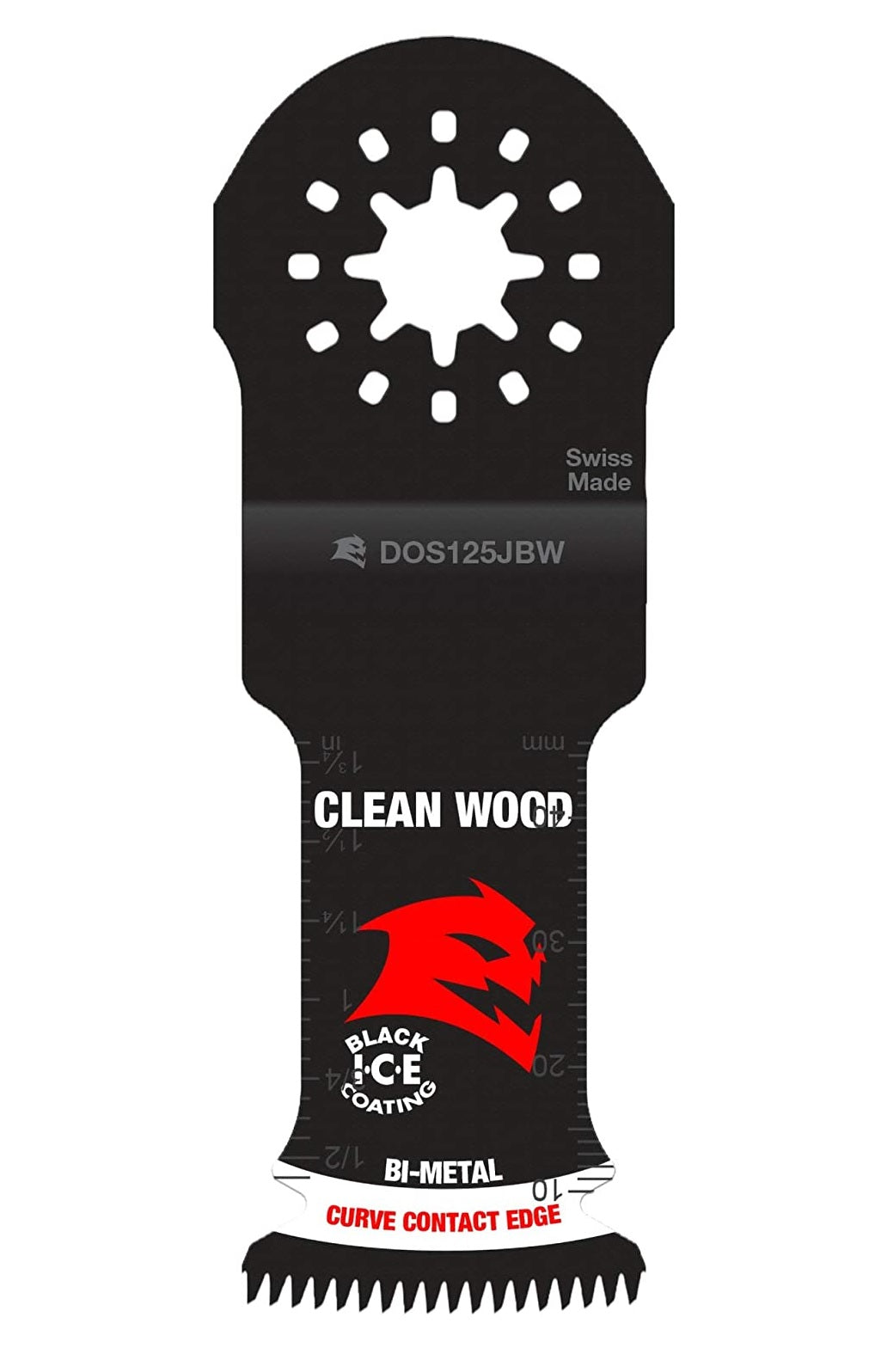 Diablo DOS125JBW3 Starlock Bi-Metal Oscillating Blades for Clean Wood