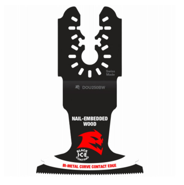 Diablo DOU250BW Universal Fit Bi-metal Oscillating Blade, 2-1/2 Inch