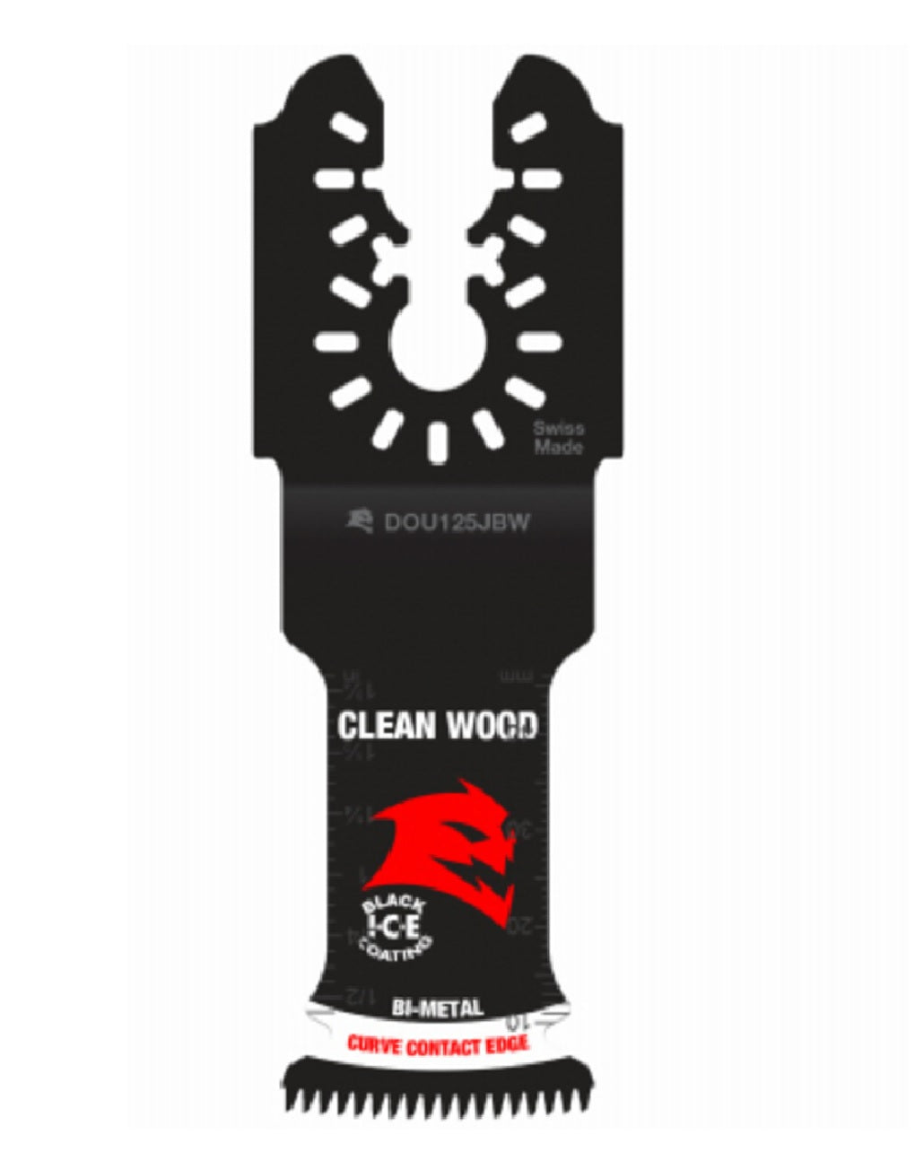 Diablo DOU125JBW Universal Fit Bi-Metal Oscillating Blade, 1-1/4 Inch