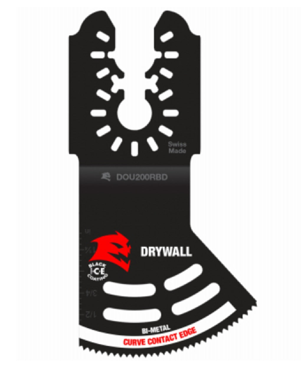 Diablo DOU200RBD Universal Fit Bi-Metal Oscillating Blade For Drywall, 2 Inch