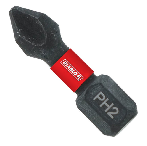 Diablo DPH21P2 Phillips Drive Bit, Number 2, 1 Inch