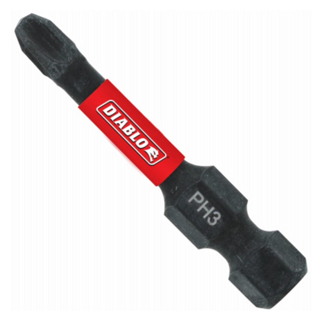 Diablo DPH32P5 #3 Phillips Drive Bits, 2 Inch