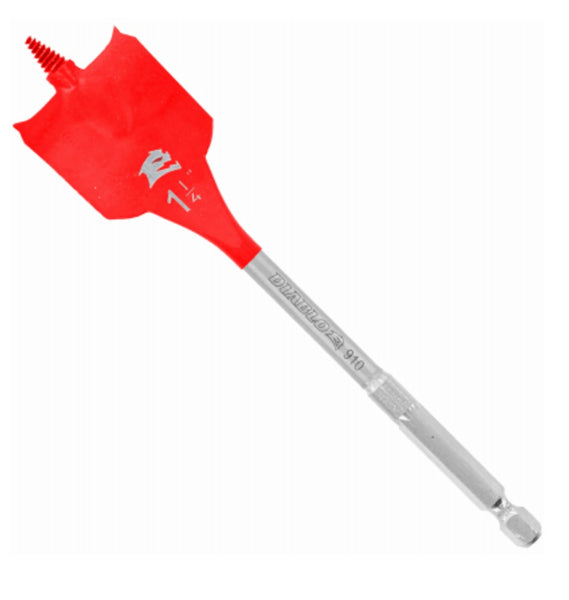 Diablo DSP2150-P2 Speed Demon Spade Bit, 1-1/4 Inch x 6 Inch