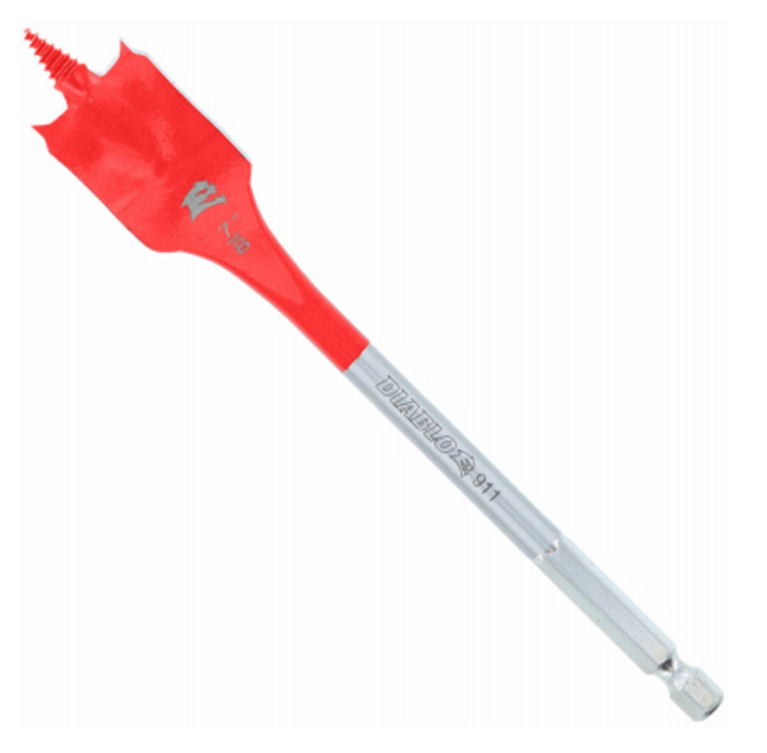 Diablo DSP2110 Speed Demon Spade Bit, 7/8 Inch x 6 Inch
