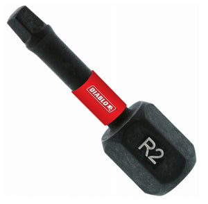 Diablo DSQ21P25 # 2 Square Drive Bits, 1 Inch