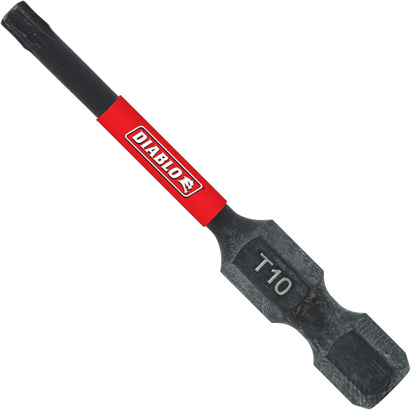 Diablo DT102P1 Torx Drive Bit, 2 Inch x #10