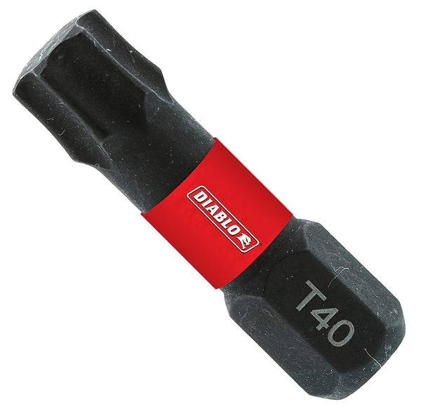 Diablo DT401P5 #40 Torx Drive Bits, 1 Inch