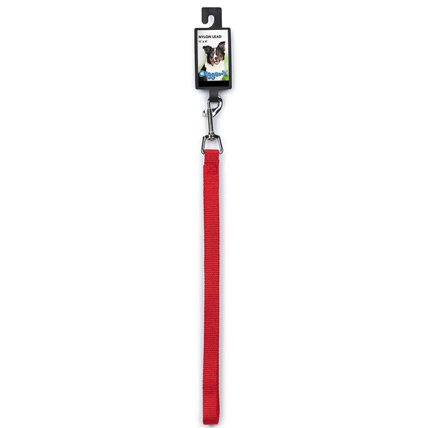 Digger's 2930001 Dog Lead, Nylon, Red