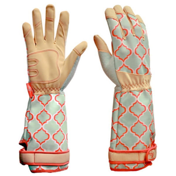Digz 7626-26 Women's Rose Picker Garden Glove, Green, Large