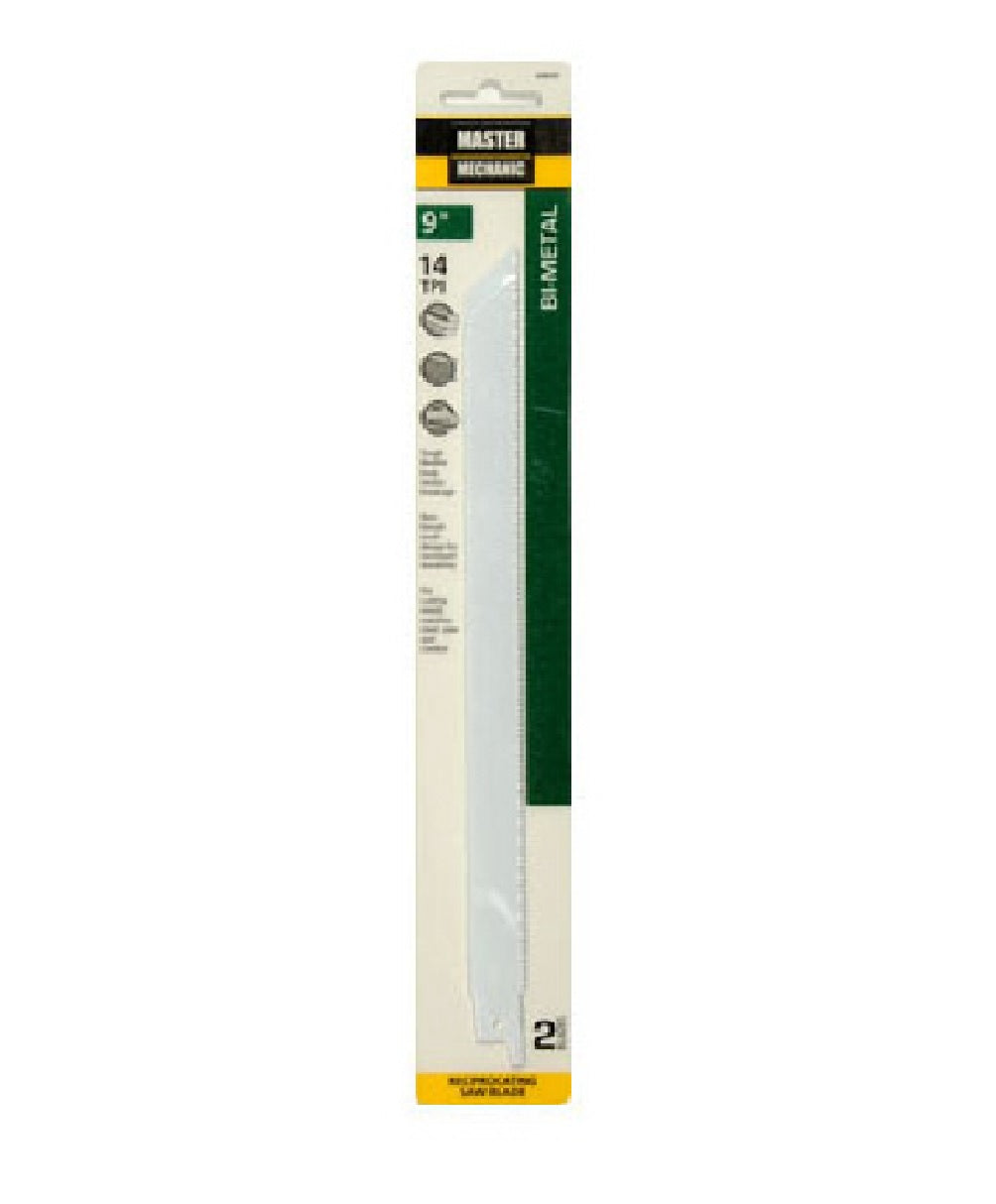 Disston 698565 Master Mechanic Reciprocating Saw Blades, 9 Inch