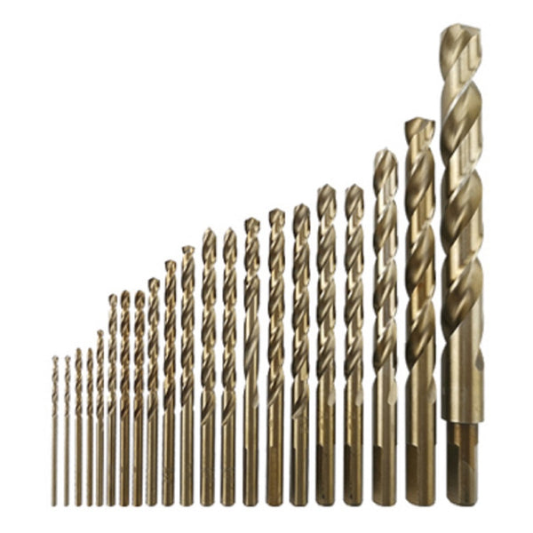 Disston 259512 Cobalt Drill Bit Set, 21 Piece