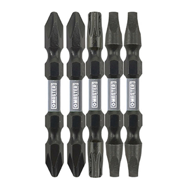 Disston 255383 Double Ended Impact Power Bits, 5 Piece
