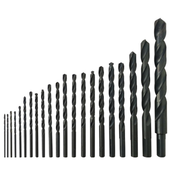Disston 259516 Drill Bit Set, Black Oxide, 22 Piece