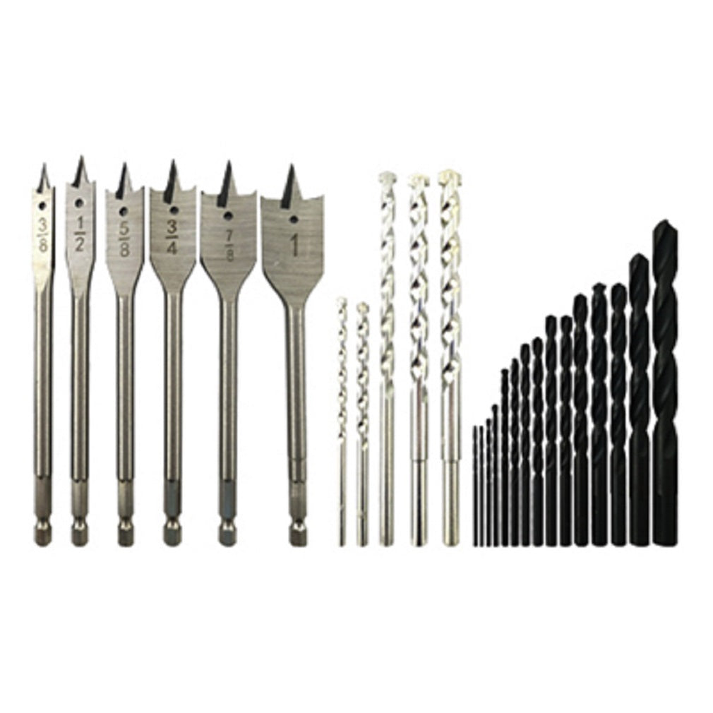 Disston 256119 Drill Bit Set, 26 Piece
