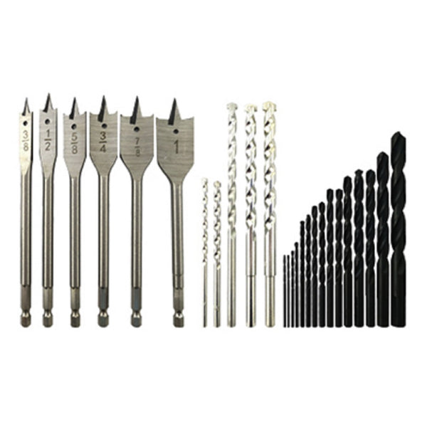 Disston 256119 Drill Bit Set, 26 Piece