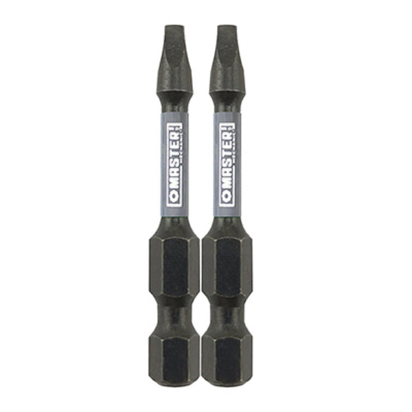 Disston 255392 Impact Power Bits, Square #2- 2 Inch