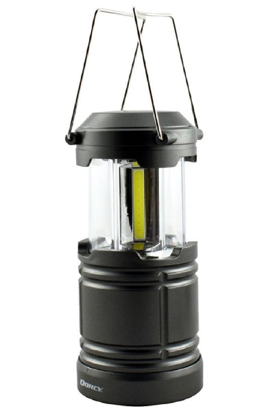 Dorcy 41-6527 Pop-Up COB Lantern, AA Battery, Black/Gray