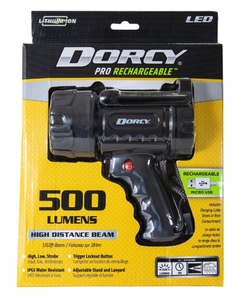 Dorcy 41-1031 Rechargeable Spotlight, LED Lamp