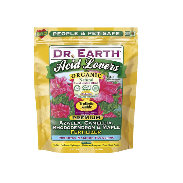 Dr. Earth 703P Acid Lovers Plant Food, 4 Lbs
