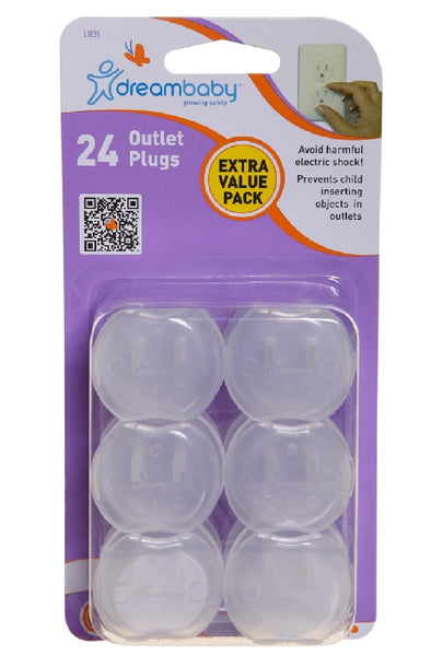 Dreambaby L1821 Outlet Plugs, Plastic