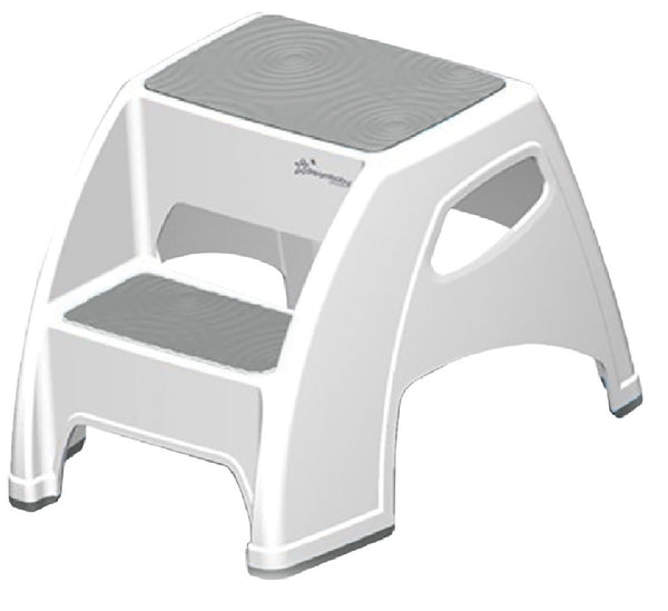 Dreambaby L6062 Premium Aqua Step Stool 2-Up, White