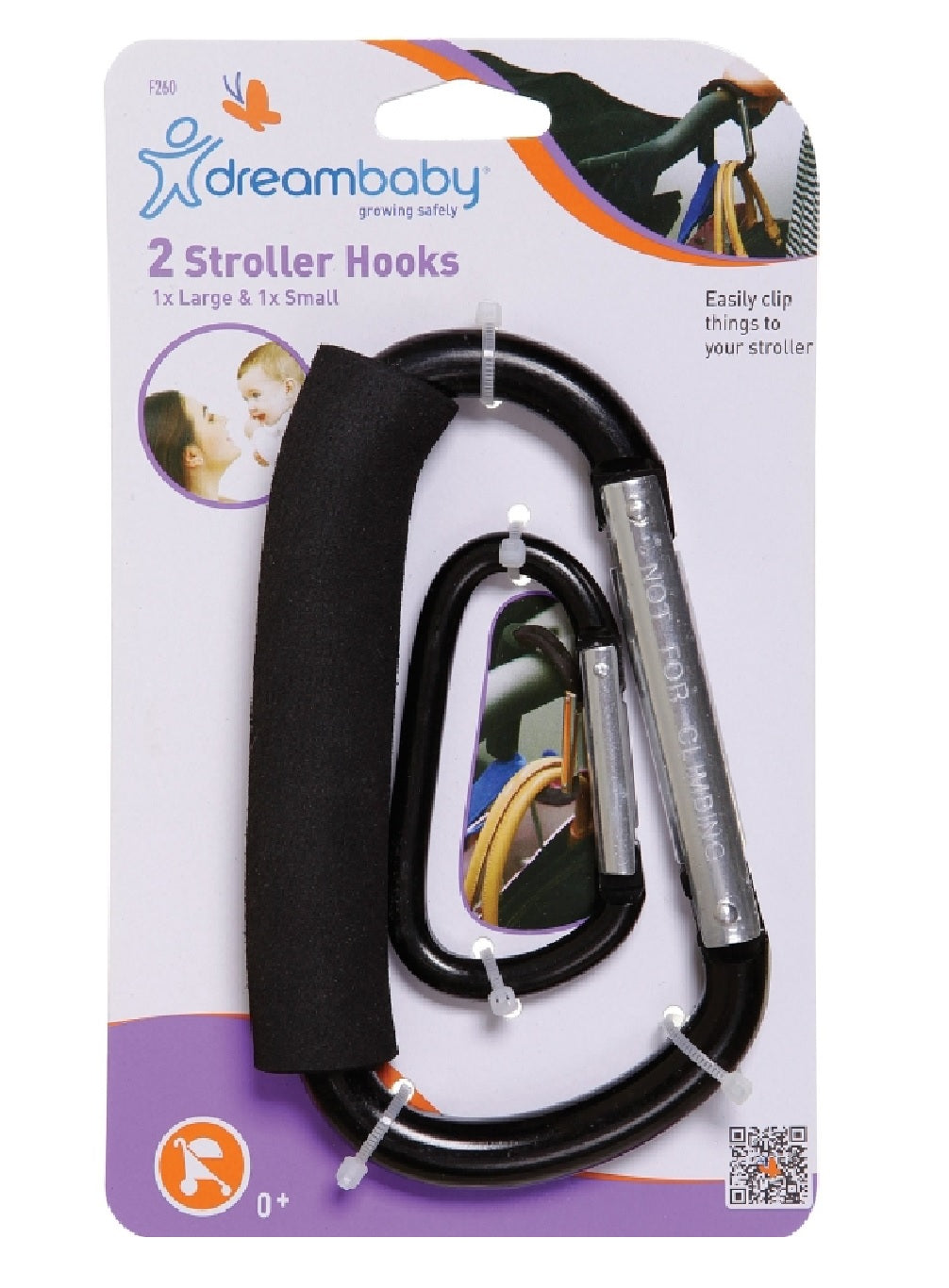 Dreambaby L260 Strollerbuddy EZY-Fit Stroller Hook