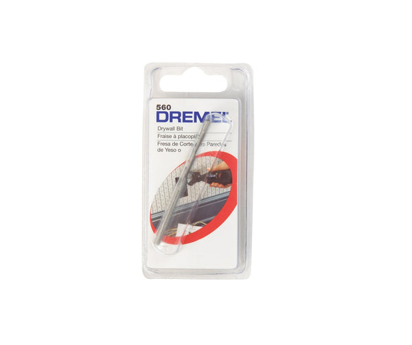 Dremel 560 Drywall Cutting Bit, High Speed Steel, 1/8" Shank