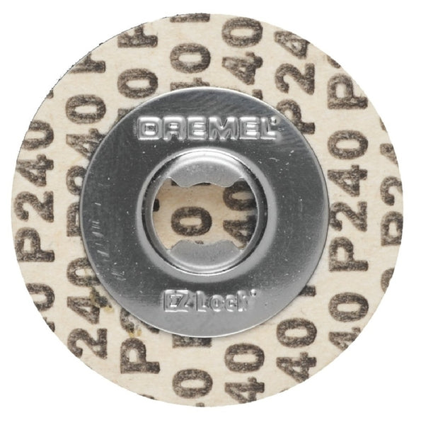 Dremel EZ413SA EZ Lock Sanding Disc, 240-Grit, 1-1/4 Inch