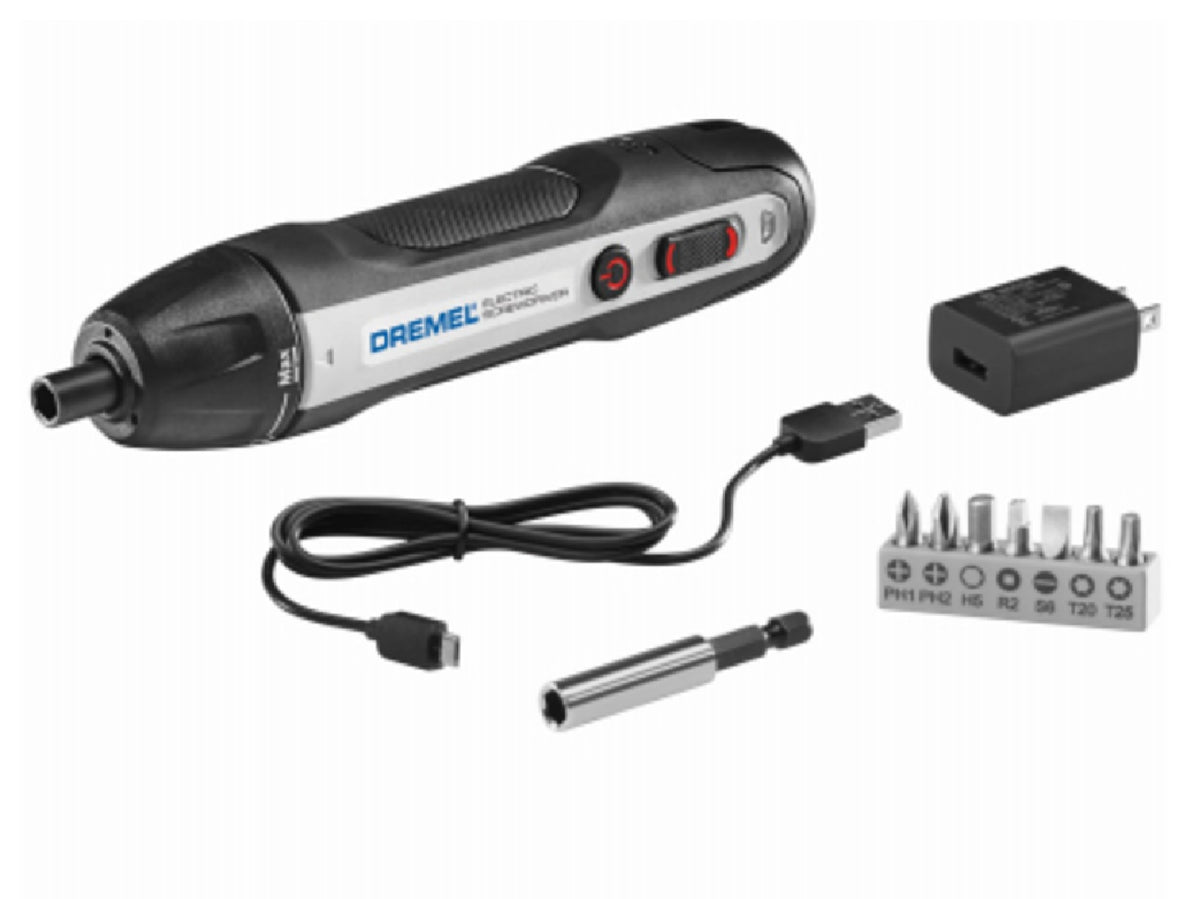 Dremel HSES-01 Home Solutions Electric Screwdriver Kit, 4.0 Volt