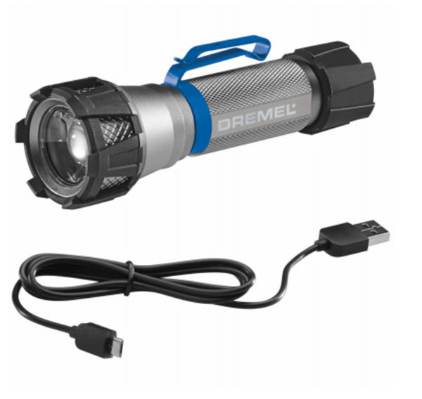 Dremel HSFL-01 Home Solutions USB Rechargeable LED Cordless Flashlight, 4.0 Volt