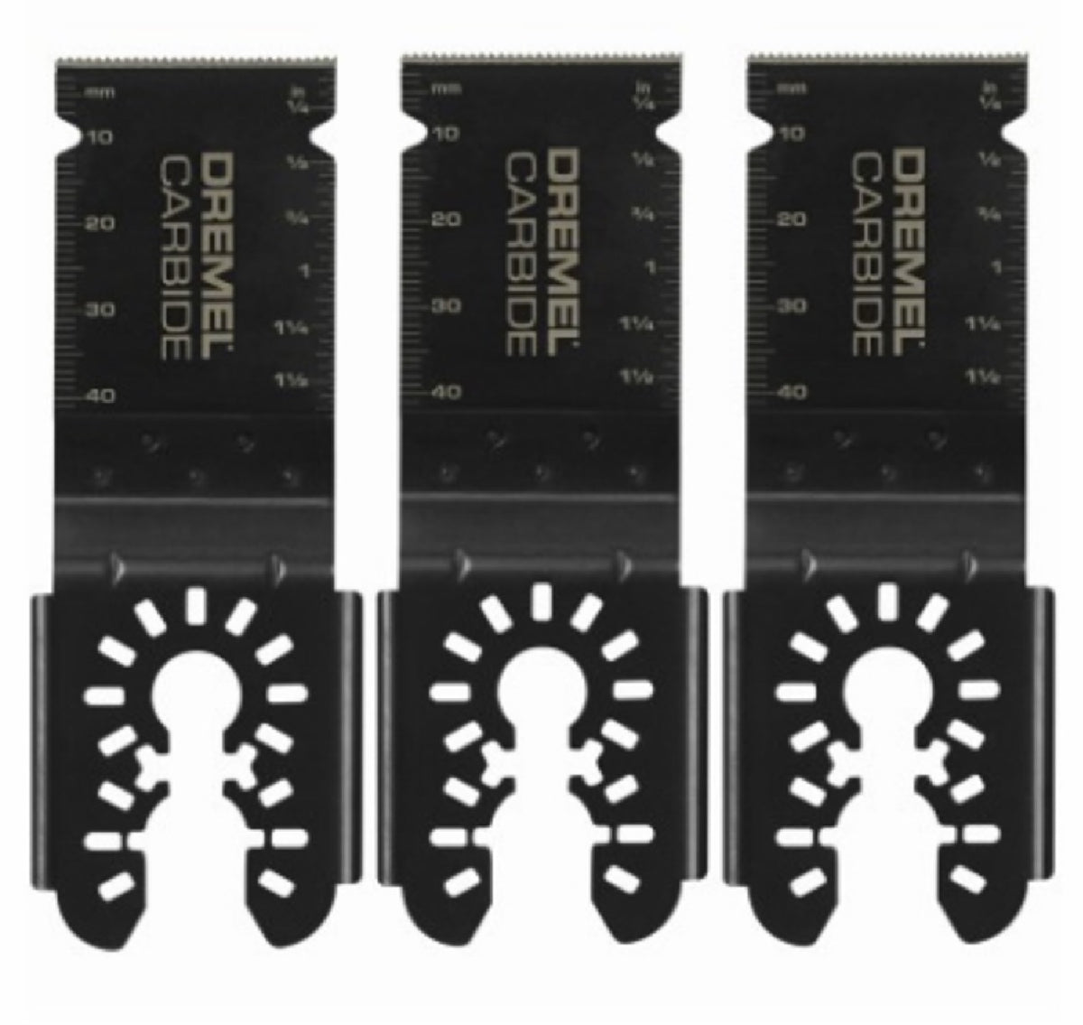 Dremel MM485BU Universal Dual Interface Carbide Flush Cutting Oscillating Blades