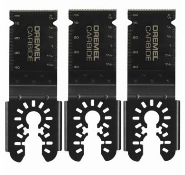 Dremel MM485BU Universal Dual Interface Carbide Flush Cutting Oscillating Blades