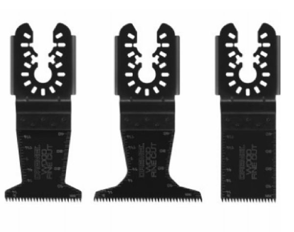 Dremel MM479U Oscillating Wood Fine Cut Blade Kit, 3 Piece