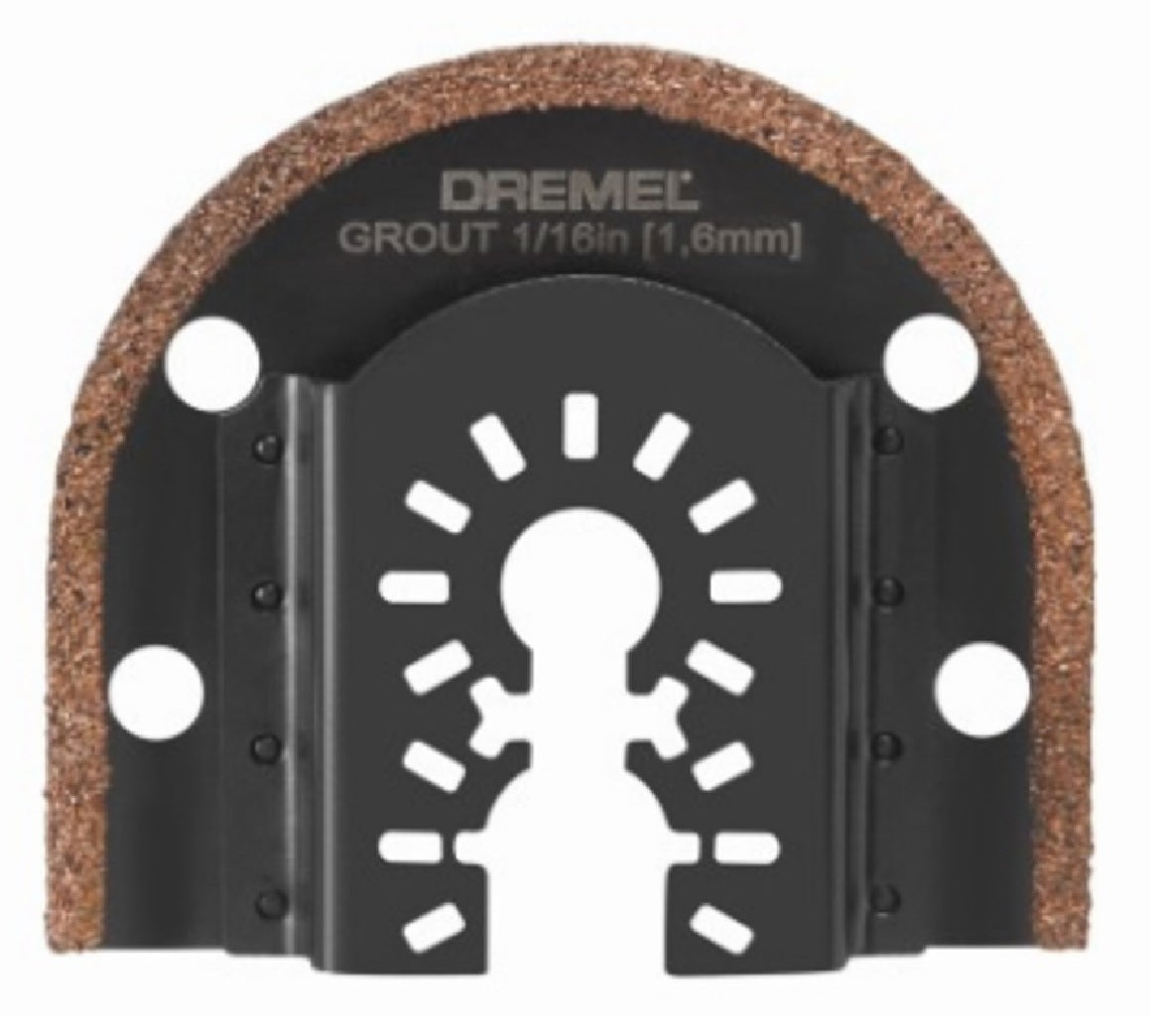 Dremel MM501U Universal Dual Interface Oscillating Grout Removal Blade, 1/16 Inch