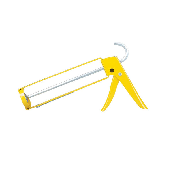 Dripless SH200 Professional Hex Rod Caulking Gun, Yellow