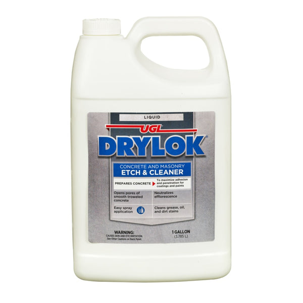 DryLock 22413 Concrete & Masonry Etch & Cleaner, Gallon