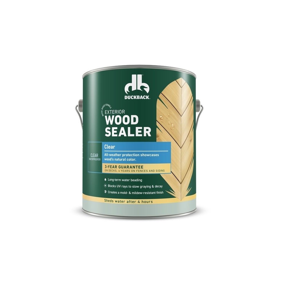 Duckback DBWB80000-16 Transparent Stain + Sealer, Gallon