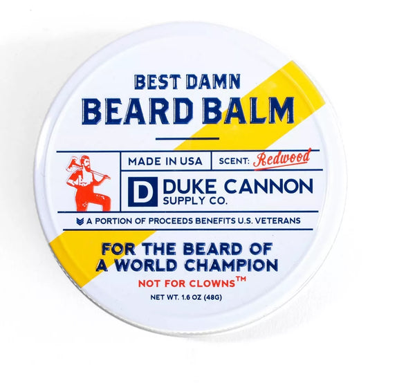 Duke Cannon BDBALM1 Best Damn Beard Balm, 1.6 OZ