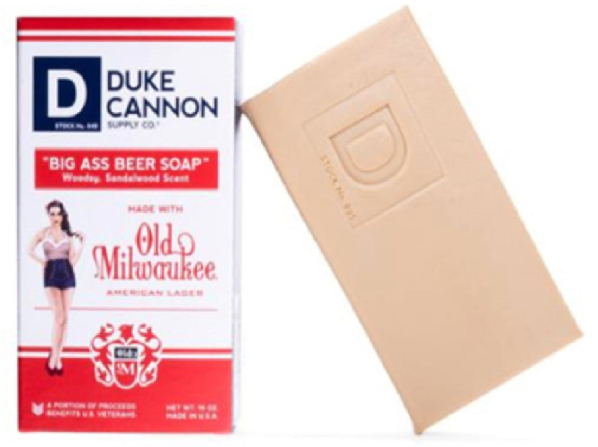 Duke Cannon 04BUDWEISER1 Old Milwaukee Beer Bar Soap, 10 Oz