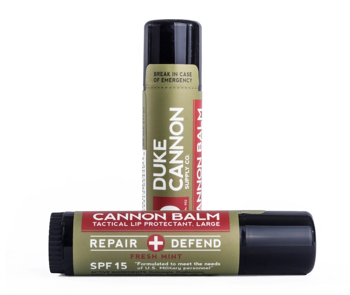 Duke Cannon CBALM1 Cannon Balm Lip Balm, 0.56 Oz