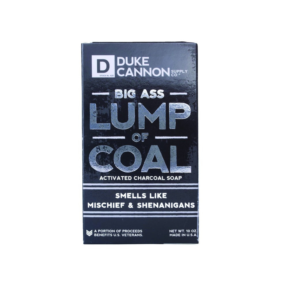 Duke Cannon 01HOLIDAYCOAL1 Lump of Coal Shower Soap, 10 Oz – Toolbox Supply